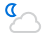 Partly cloudy night