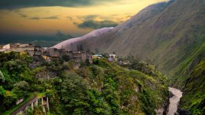 Klimaet i Baños de Agua Santa, Ecuador