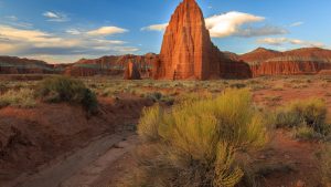 Været i juni 2025 i Capitol Reef National Park, Utah