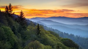 Klimaet i Great Smoky Mountains National Park, Tennessee