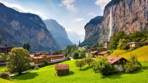 Klimaet i Lauterbrunnen, Sveits