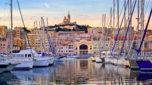 Klimaet i Marseille, Frankrike