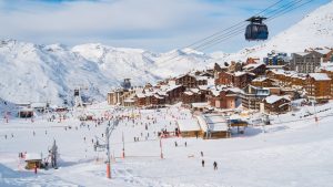 Klimaet i Val Thorens, Frankrike