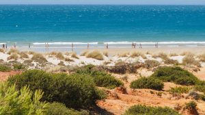 Været i desember 2025 i Chiclana de la Frontera, Spania