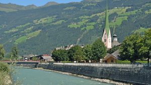 Klimaet i Zell am Ziller, Østerrike