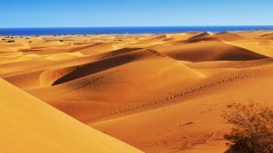 Været i mars 2025 i Maspalomas, Gran Canaria