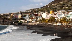 Været i september 2025 i Puerto Naos, La Palma