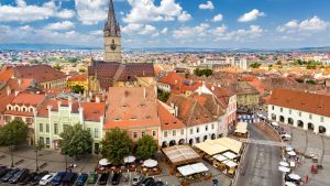 Været i november 2025 i Sibiu, Romania