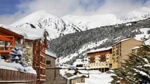 Været i desember 2021 i Soldeu, Andorra