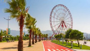 Klimaet i Batumi, Georgia