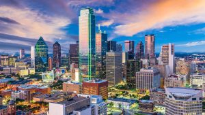 Været i oktober 2025 i Dallas, Texas