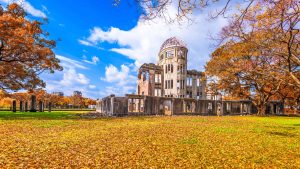 Været i mars 2021 i Hiroshima, Japan