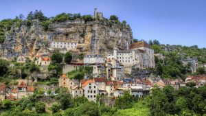 Klimaet i Rocamadour, Frankrike