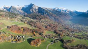 Været i desember 2025 i Samoëns, Frankrike