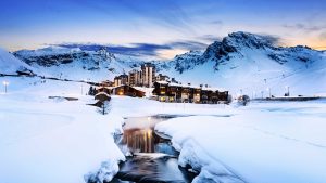 Været i januar 2026 i Tignes, Frankrike