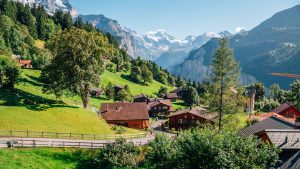 Været i september 2025 i Wengen, Sveits