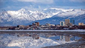 Klimaet i Anchorage, Alaska