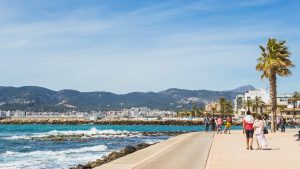 Været i mai 2025 i Playa de Palma, Mallorca