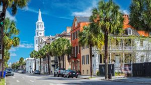 Været i mars 2025 i Charleston, South Carolina