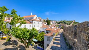 Klimaet i Óbidos, Portugal