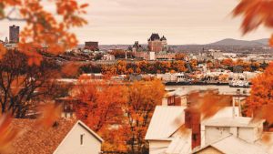 Været i oktober 2025 i Québec, Canada