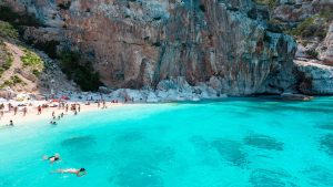 Været i juli 2025 i Cala Gonone, Sardinia