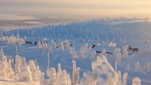 Klimaet i Äkäslompolo, Finland