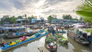 Været i januar 2020 i Cần Thơ, Vietnam