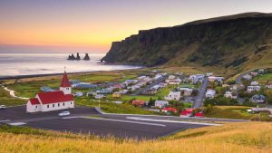 Klimaet i Vík, Island